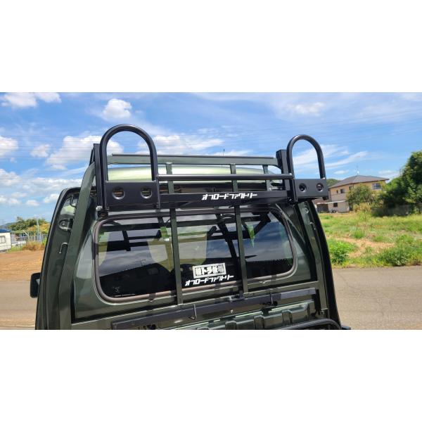 スーパーキャリイ用、スーパー鳥居ラック　オフロードファクトリー