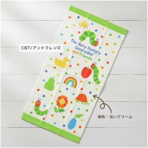 コンパクトバスタオル はらぺこあおむし 50×...の詳細画像5