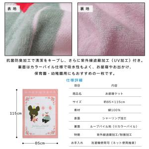 メール便送料無料 くまのがっこう タオルケット...の詳細画像3
