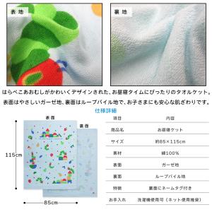 メール便送料無料 はらぺこあおむし タオルケッ...の詳細画像3