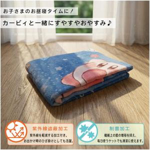メール便送料無料 星のカービィ タオルケット ...の詳細画像1