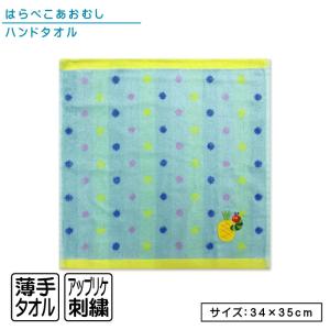 はらぺこあおむし ハンドタオル 34×34cm ...の商品画像