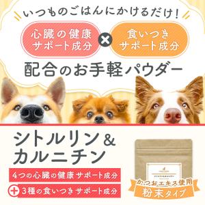 犬 犬用品 サプリ シトルリン カルニチン D...の詳細画像5
