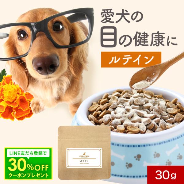 犬 目 サプリメント ルテイン ペット サプリ 猫 30g 送料無料 愛犬 動物病院採用ドッグフード...