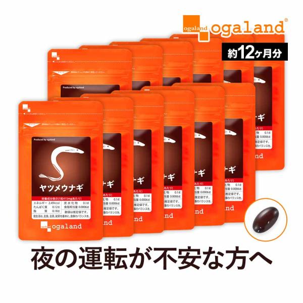 ヤツメウナギ （約12ヶ月分） ブルーベリー ルテイン カシス等と一緒に サプリ サプリメント ビタ...