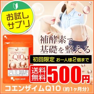 コエンザイムQ10 サプリメント 約1ヶ月分...