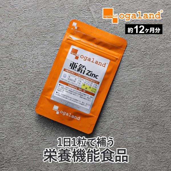亜鉛（約12ヶ月分）サプリメント 必須ミネラル サプリ 約1年分 栄養機能食品 銅 元気 送料無料 ...