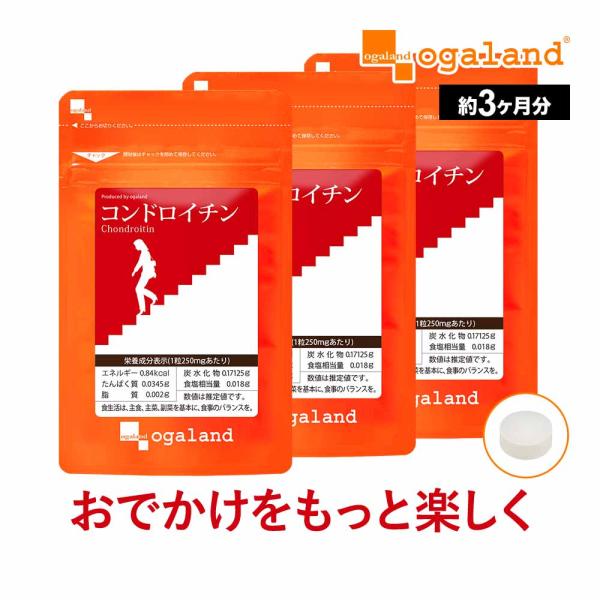 コンドロイチン サプリ 約3ヶ月分 グルコサミン ヒアルロン酸 コラーゲン サプリメント 人生の節々...