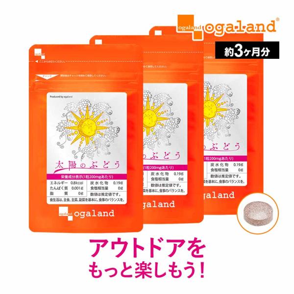 太陽のぶどう （約3ヶ月分） サプリメント サプリ ゴールデンベリー  ポリフェノール 外出 アウト...