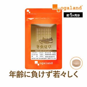 冬虫夏草 （約1ヶ月分） 賞味期限最短2025年3月末まで サプリ サプリメント ビタミン ミネラル 必須 アミノ酸 健康 生活習慣 元気 エイジングケア 健康食品 冬虫夏草の商品画像