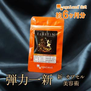 エラスチン （約6ヶ月分） 高純度 高含有 高品質 美容 サプリ コラーゲン サプリメント ビタミン ヒアルロン酸 と一緒に ペプチド エラスチンがとれる食品｜oga