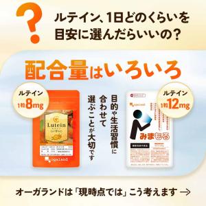 ルテイン サプリ(約6ヶ月分)サプリメント ゼ...の詳細画像3