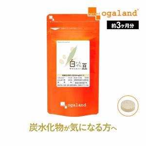 白いんげん豆サプリ （約3ヶ月分） ダイエット 炭水化物 が好きな方に インゲン サプリ サプリメント 健康 生活習慣 ゴーヤ 桑の葉