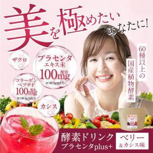 酵素ドリンク プラセンタ plus+(80g)...の詳細画像2