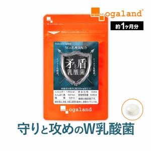 矛と盾乳酸菌（約1ヶ月分）善玉乳酸菌 にゅうさんきん オリゴ糖 ビタミン 水溶性 食物繊維 健康 美容 ダイエット サプリメント さぷり｜オーガランド Yahoo!店