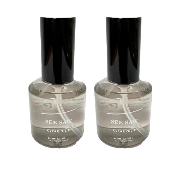 【2個セット】ルベル SEE/SAW シーソー クリアオイルシャープ　80mL