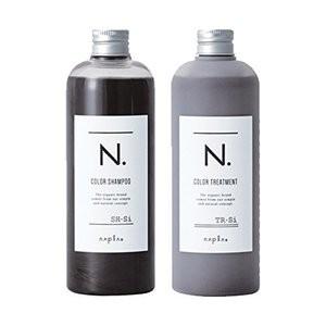 【セット】 ナプラ N. エヌドット Si シルバー カラーシャンプー 320ml トリートメント ...