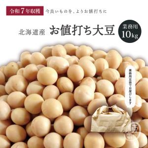 送料無料 ミヤギシロメ大豆 宮城県産 大粒 令和7年産 10kg 業務用