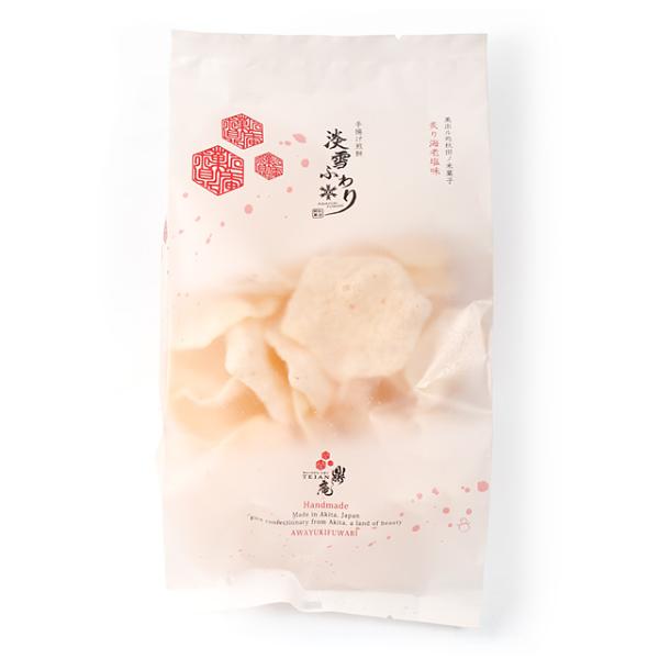 鼎家 淡雪ふわり 炙り海老塩味 70g