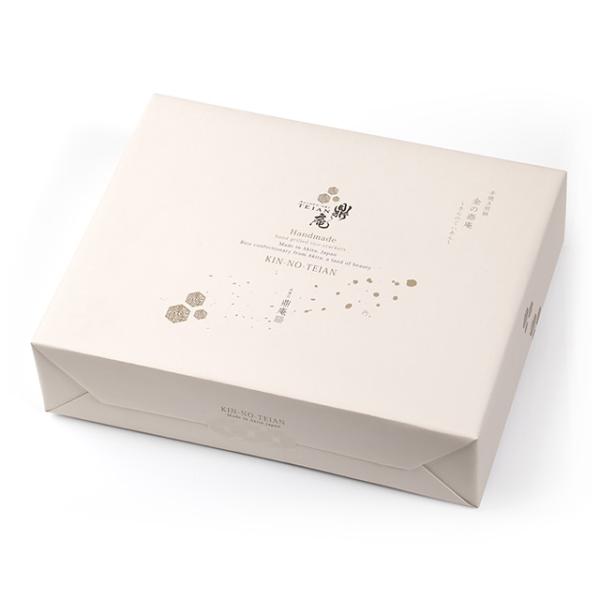 鼎家 手焼き煎餅 金の鼎庵(きんのていあん) 20枚入 ギフト箱