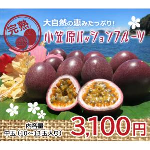 小笠原パッションフルーツ　中玉（11〜13玉入り）