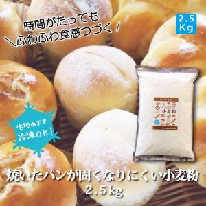 パン用 強力粉 焼いたパンが固くなりにくい小麦粉 2.5kg