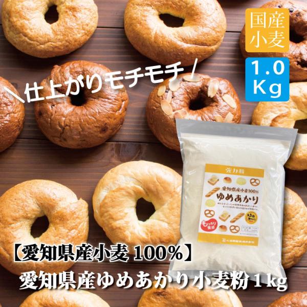 パン用 小麦粉 強力粉 愛知県産 ゆめあかり 1kg