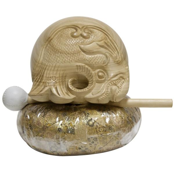 8寸聲木魚(本楠)　極上品