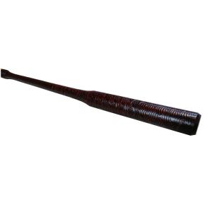 青海波堆漆全籐倍9号　朱に黒　（木魚バイ　木魚バチ）/受注生産商品
