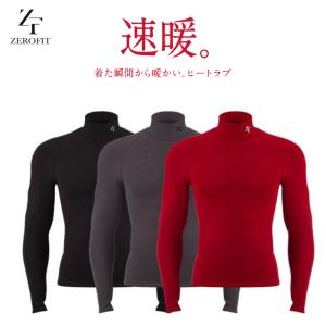 イオンスポーツ ゼロフィット ヒートラブ モックネック ロングスリーブ 2021年モデル EON SPORTS ZERO FIT HEATRUB｜ogawagolf