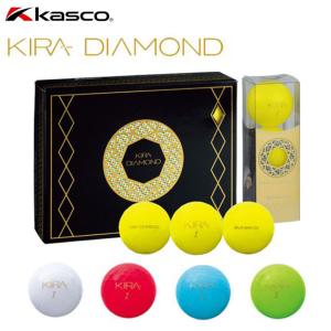 キャスコ キラ ダイヤモンド ゴルフボール １ダース kasco KIRA DIAMOND｜ogawagolf