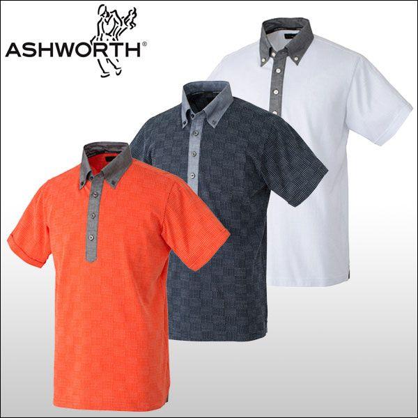 【60％OFF クリアランスセール】 アシュワース（ASHWORTH）S/S ランダムドット 半袖ポ...