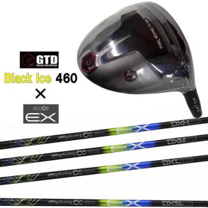 GTD ブラックアイス 460 ドライバー デザインチューニング メビウスEX Black Ice MOBIUS EX DRIVER オリジナルカスタム｜ogawagolf