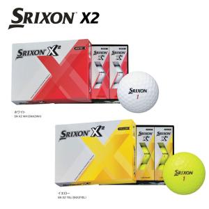 在庫限り スリクソン X2 2020年モデル 1ダース 12球入り ゴルフボール SRIXON｜ogawagolf