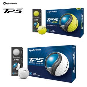テーラーメイド　TP5 pix イエロー 2ダース TaylorMade（テーラーメイド） ゴルフ TP5 PIX イエロー ボール