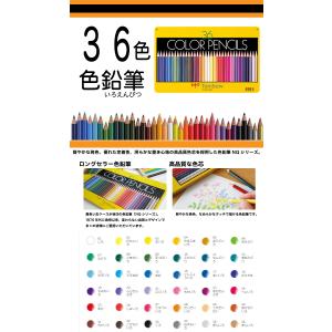 トンボ鉛筆 色鉛筆 NQ 36色 CB-NQ3...の詳細画像2