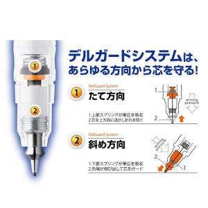 0.5芯 ゼブラ デルガード シャーペン シャ...の詳細画像5
