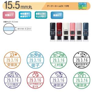 別注品 データーネーム EX15号 シャチハタ...の詳細画像1