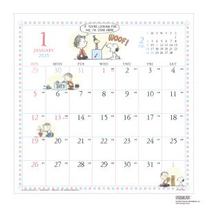 2024年 水彩スケジュールカレンダー/PEANUTS スヌーピー   vol.179 9月より発送開始｜ogawahan