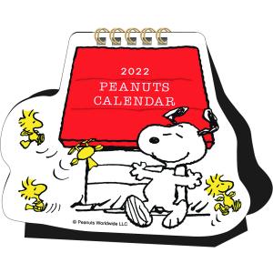 2022年 PEANUTS スヌーピー ダイカット卓上カレンダー/ドッグハウス  vol.191｜ogawahan