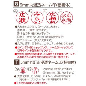ツインGTキャップレス ツイン 浸透印 サンリ...の詳細画像3