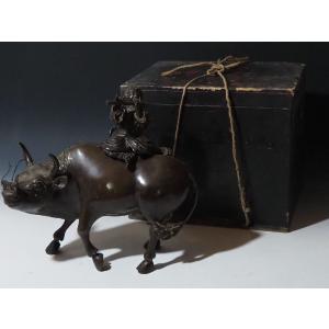 真作】 藤原啓 ○ 人間国宝 ≪ 備前花入 ≫ 共箱 花瓶 花器 備前焼