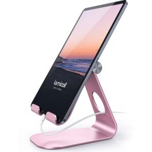 タブレット スタンド アルミ ホルダー 角度調整可能, Lomicall stand : 卓上縦置きスタンド, タブレット置き台, デスク台｜ogawashop