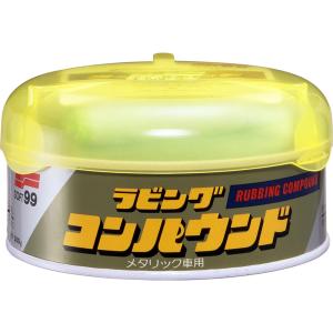 SOFT99 (99工房) コンパウンド ラビングコンパウンド メタリック車用 200g 09055｜ogawashop