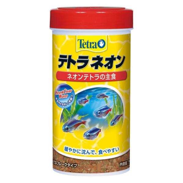 テトラ (Tetra) ネオン 75g ネオンテトラ 小さなフレーク 熱帯魚