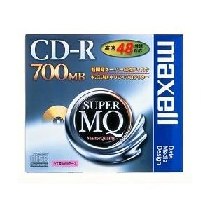 maxell データ用 CD-R 700MB 48倍速対応 1枚 5mmケース入 CDR700S.1...