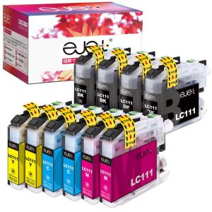 ejetLC111 LC111-4PK ブラザー 用 インク lc111 lc111-4pk *2+lc111bk *2 互換インク bro