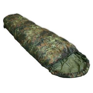 Mil-Tec スリーピングバッグ 寝袋 シェラフ COMMANDO - BW FLECKTARN Camo 迷彩｜ogawashop