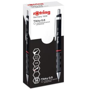 ROTRING ロットリング ティッキー ブラック シャープペンシル 0.5mm 1904700 正規輸入品｜ogawashop