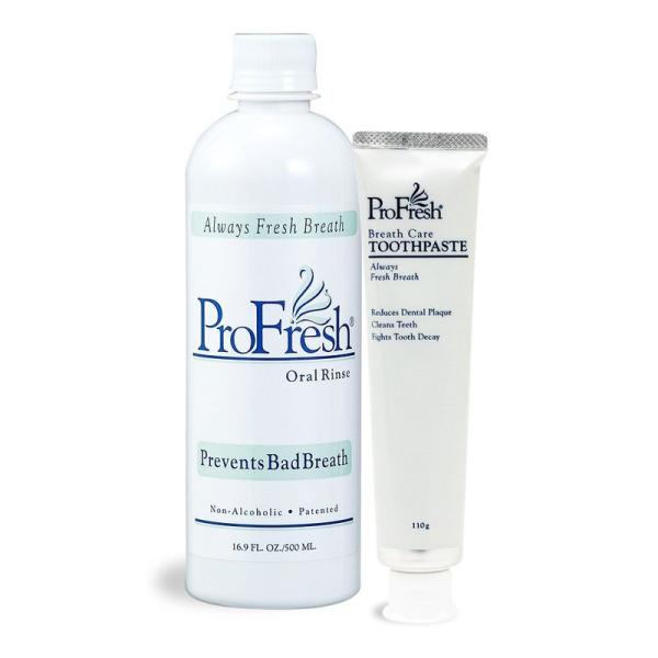 ProFresh (プロフレッシュ) プロフレッシュオーラルリンス・ペーストセット マウスウォッシュ